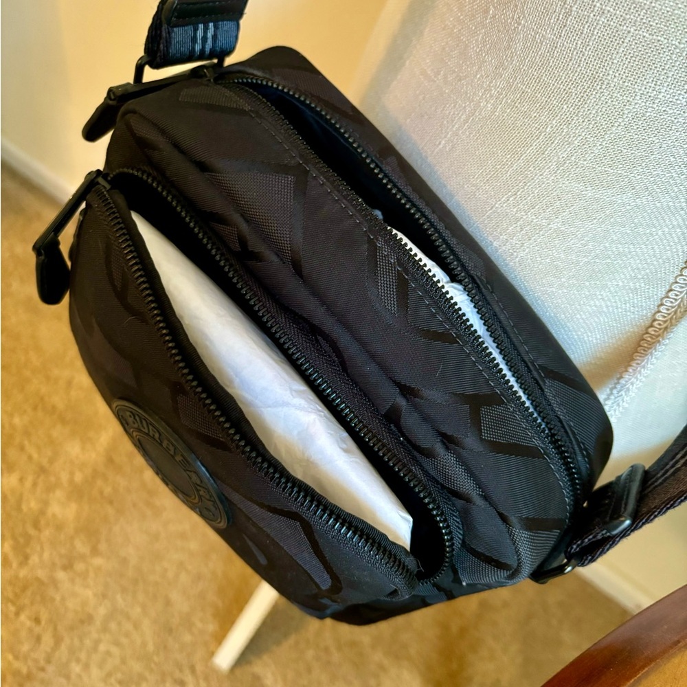 Black crossbody Burberry bag